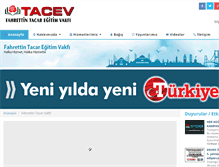 Tablet Screenshot of fahrettintacarvakfi.org